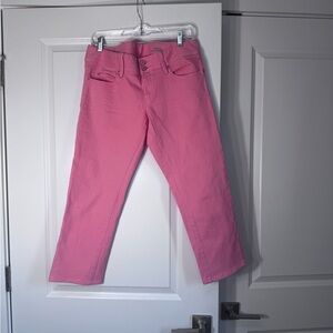 Lilly Pulitzer Vibrant Pink Straight Leg Jeans